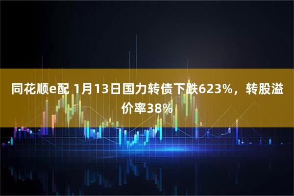 同花顺e配 1月13日国力转债下跌623%，转股溢价率38%